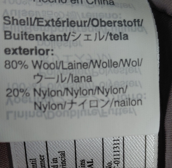 J. Crew Lodge Coat Nello Gori Italian Wool Size 18 Heathered Gray - Picture 4 of 9
